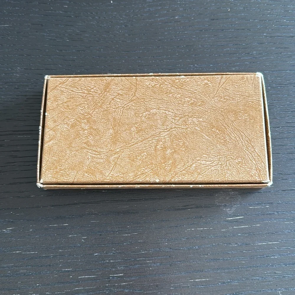 Gucci Vintage Sales Box with Original Tissue Receipts 70s